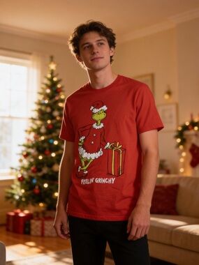 The Grinch Feelin Grinchy Tee